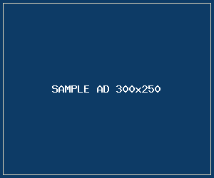 Sample ad rectangle